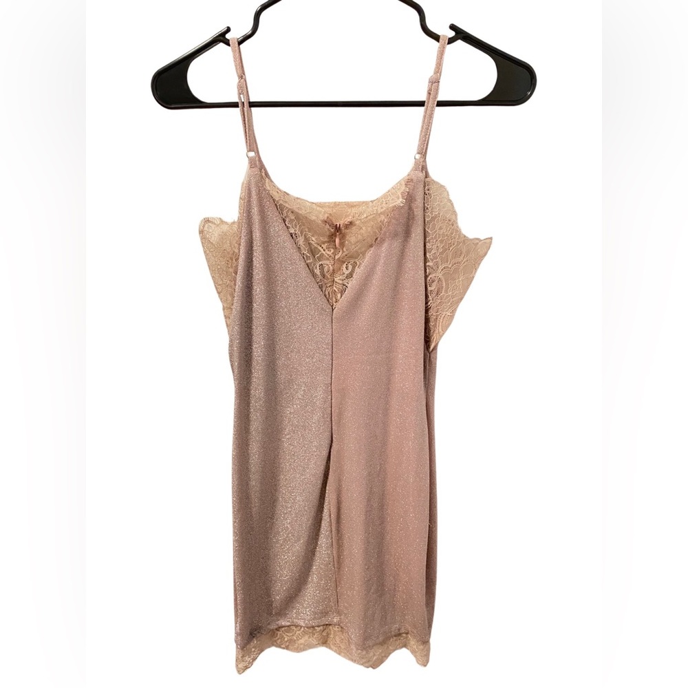 Morning Mist‎ pink glitter lace dress - Picture 5 of 5